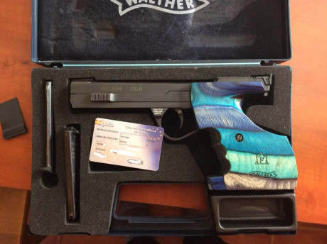 Buenos días

Pues voy a vender mi pistola de la casa rusa Baikal que se hizo bajo patentede Walther. Se 00