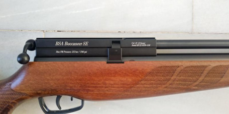 Hola ...pongo a la vente una bsa buccanner 5.5. Comprada en armeria Cano en septiembre de 2017. Esta impoluta 00