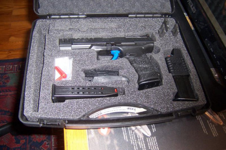 Se vende esta pistola Walther  Q5 Match cal 9 mm Parab                                             
la 01