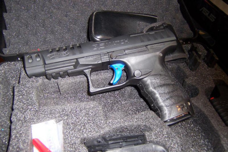 Se vende esta pistola Walther  Q5 Match cal 9 mm Parab                                             
la 00