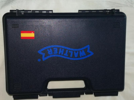 VENDIDO  Kit del calibre 22 LR para la pistola Walther GSP Expert (también vale para la GSP normal) con 00