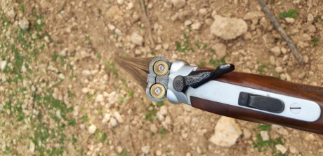 Se vende paralela Stinger en calibre 410 Magnum.  Ideal para iniciarse o puesto de la perdiz. Escopeta 120