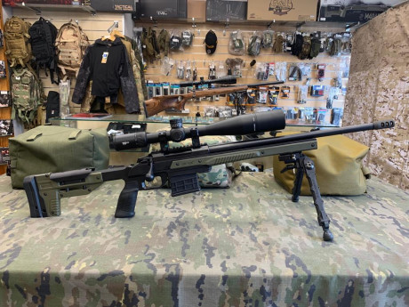  SE VENDE TIKKA CTR TACTICAL KIT ORYX 

Calibre .308w
Cañón roscado
Gatillo afinado + muelle
Kit Oryx 00