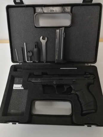 Pistola poco usada, interesante para iniciarse en el tiro sin hacer un gran desembolso. Se envía con dos 00