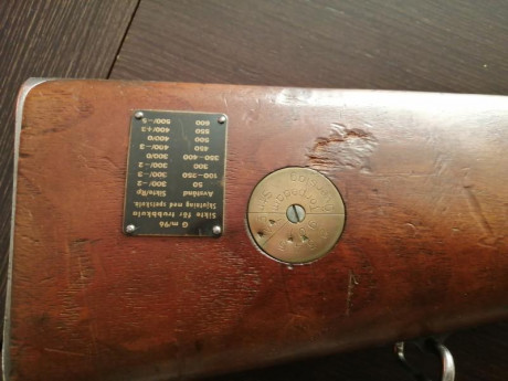 Vendo mi Gustav de 1905.Calibre 6'5x55.El arma esta en buen estado y funciona a la perfección. Todos los 10