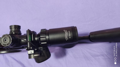 Hola vendo mi rifle HATSAN GALATIAN III  por 475€ está nuevo con garantía comprada en julio del 2019 la 00