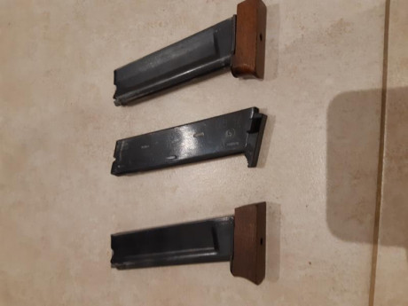 Buenas, se venden tres cargadores para Astra TS 22, usados en buen estado, unidad más portes, se hace 00