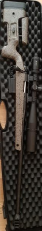 BERGARA HMR cal 6.5 CREEDMOOR cañon 21 de diametro y 61cm long. Como nuevo, menos de 20 tiros. Quito por 01