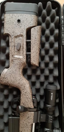 BERGARA HMR cal 6.5 CREEDMOOR cañon 21 de diametro y 61cm long. Como nuevo, menos de 20 tiros. Quito por 00