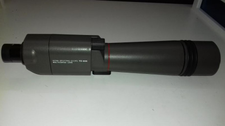 Vendo telesopio Kowa TS-602 con zoom de 60x.
Lentes en perfeto estado.Se ve muy nitido.
Tiene pequeña 10