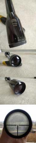 Vendo visor Hensoldt Wetzlar Diatal 6x42, con ajuste de altura (no tiene de deriva). Tubo de 26mm y longitud 01