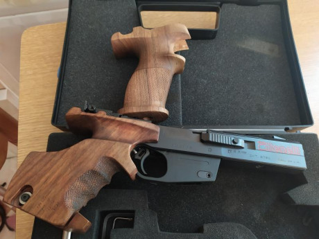 hola compañeros, vendo esta preciosidad de pistola por dejar el tiro, esta impecable es muy precisa, para 00