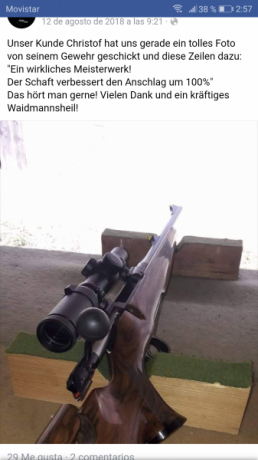Quiero hacerme un rifle customizado a mi gusto, poner  culata que me guste, sacar miras,alargar maneta 20