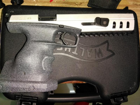 Hola compañeros, vendo este arma de competicion Walther SP22 modelo M3 del calibre 22 l.r.  con 200 disparos, 01