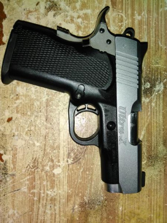 Hola compañeros de tiro y armas, vendo esta pistola subcompacta marca Bull modelo M-5  del 9mm p.a. con 00