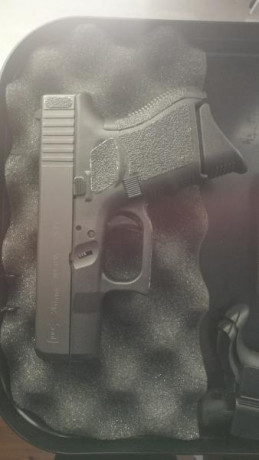 Buenas tardes vendo pistola Glock 26, cuarta generación, sin un solo disparo, adquirida en 2017 para defensa 22