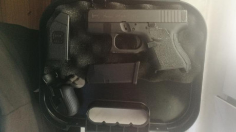 Buenas tardes vendo pistola Glock 26, cuarta generación, sin un solo disparo, adquirida en 2017 para defensa 61