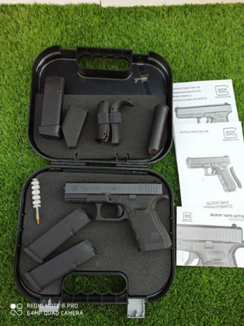 Se vende Glok 19 Gen4 estado impecable , muy poco uso, se puede apreciar en las fotos, nisiquiera la tipica 00