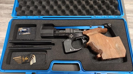 Vendo pistola deportiva Match Guns MG2E calibre 22
Empuñadura talla S
En perfecto estado, muy poco uso, 00
