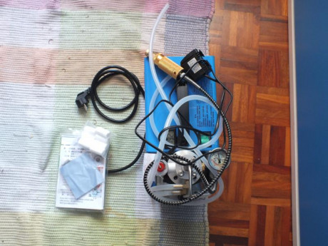 Hola muy buenos dias, pongo a la venta carabina Onix Scout 5,5 + compresor Eolo 1000. La carabina tiene 50