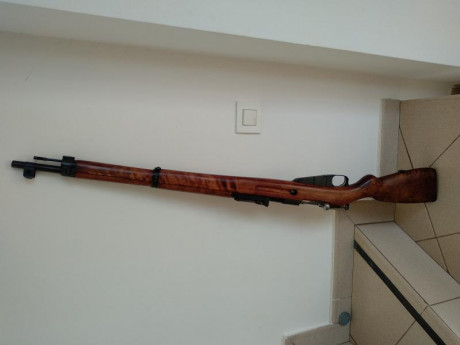 Saludos a todos,

Vendo mi Mosin Nagant M39 fabricado en el año 1944 por SAKO.

Estado del fusil: PERFECTO 02
