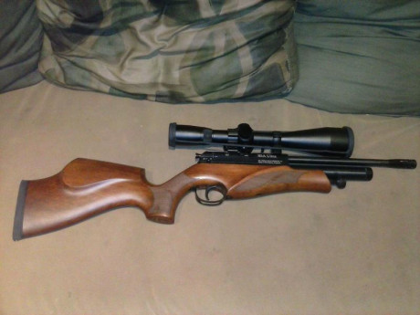 Pues eso vendo mi sako quad heavy barrel  del 0.22 especial para br50 , varmin lijero o sporter muy bien 121