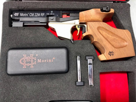 estado excelente, maletín original y dos cargadores . Cacha Morini talla M .
Contactar por mail stremps@montebro.com 02