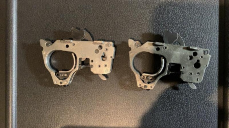 Saco a la venta estos dos disparadores.
Los mismos pertenecían a una walther GSP que tuve de las antiguas.
Les 00