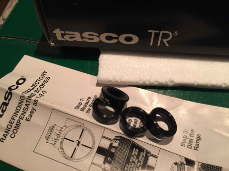 VENDIDO¡¡¡
Oferta, visor en estado impecable, muy poco uso. Tasco TR 6-24x40. Fabricado en Japón, retícula 01