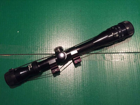 VENDIDO¡¡¡
Oferta, visor en estado impecable, muy poco uso. Tasco TR 6-24x40. Fabricado en Japón, retícula 10