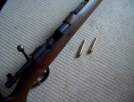...la que yo tengo, y es que dentro de unos años me he propuesto comprar un rifle como el que tengo, un 92