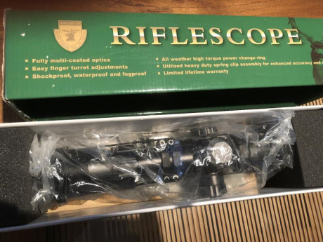 Articulo: Mueller Optics USA, óptica variable (LPVO: low power variable optics) para rifle SpeedShot 1-4x24 00