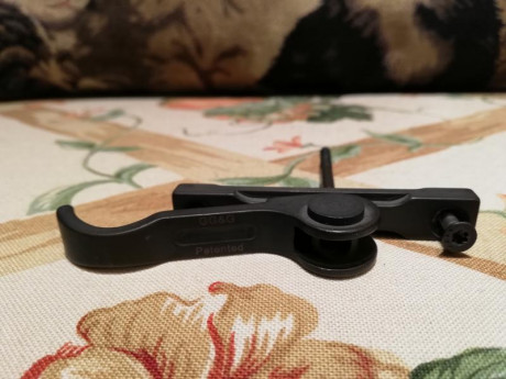 Montura desmontable para visor holografico Eotech o Bushnell Hollosight, no eleva el visor permitiendo 00