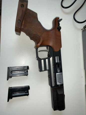 Hola,

Vendo mi Pardini SP 22LR. Creo que es del año 2013. Yo la compré en 2015 y creo que tenía un par 12