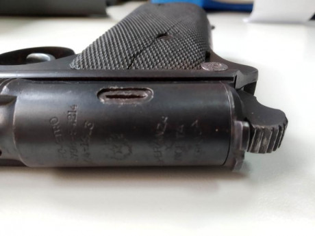 Se vende pistola CAMPO-GIRO calibre 9 mm L, modelo 1913-16.
Buen estado.
Guía de pertenencia tipo A.
Un 00