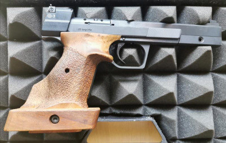 Por cambio de proyecto de tiro, vendo mi segunda pistola del 22, una Hammerli 208s de segunda generación 02