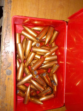 Cambiaria puntas de tiro por puntas de caza calibre 9.3x62 50 unidades 01