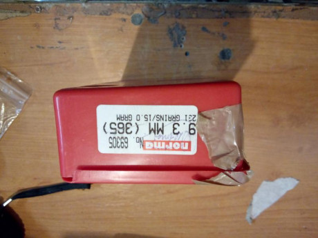 Cambiaria puntas de tiro por puntas de caza calibre 9.3x62 50 unidades 00