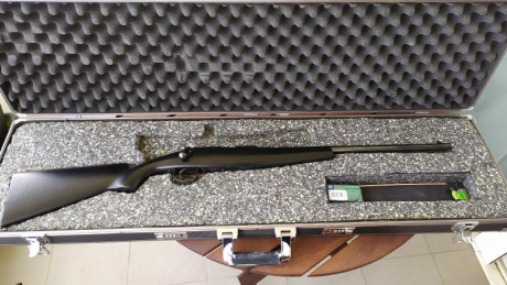 Buenas..vendo una de mis carabinas del 22....la pinte en negro mate hace un par de años...esta impecable...la 02