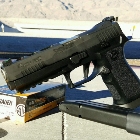 vendo sig sauer p320x five tan solo con 1 año de antiguedad.
el arma esta en perfecto estado muy pocos 00