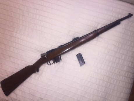 RESERVADA
Vendo Carabina Destroyer calibre 9 mm Parabellum, con su cargador original para 6 disparos.
Guiada 01