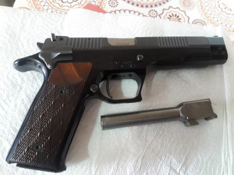 :clint: Buenas vendo pardini modelo pc 9 con cañon de 6" y contrapeso para precision y su cañon de 11