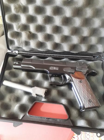 :clint: Buenas vendo pardini modelo pc 9 con cañon de 6" y contrapeso para precision y su cañon de 10