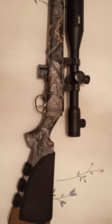 Rifle con varios años, pero poco uso. Nada oxidado
Visor paralaje
Solo se vende el conjunto, precio 700 02