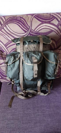 Sin desembalar. Mochila española de Infantería de Marina modelo M-86, similar a la estadounidense ALICE 02