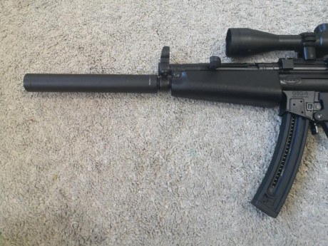 Carabina alemana GSG5,lleva solo un cargador y el visor no está incluido 
El precio son 380€ más envío 01