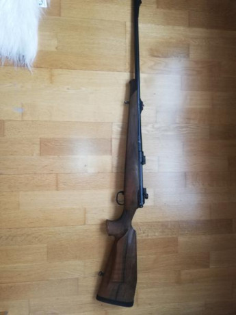 Hola.
Cambio este rifle por rifle ligero en calibre más pequeño, gps para perro o superpuesta becada. 00