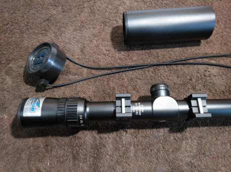 Se vende/cambia Bushnell Elite 4200 8*32x40.
Tubo de 1" con anillas Warne máxima incluidas.
Solo 02