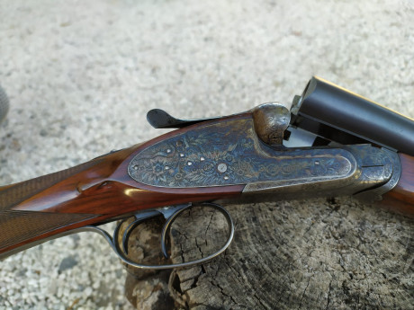 Vendo yuxtapuesta Aya 53  calibre 12 con 66 de cañon  chokes de 4 y 3 estrellas , cañones cromonikel , 01