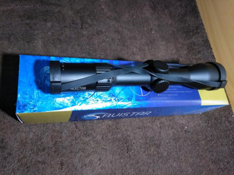 Se vende Avistar 1,5-6x42 con punto rojo iluminado.
sin estrenar, solo ha sido sacado de la caja y montado.
175€ 02